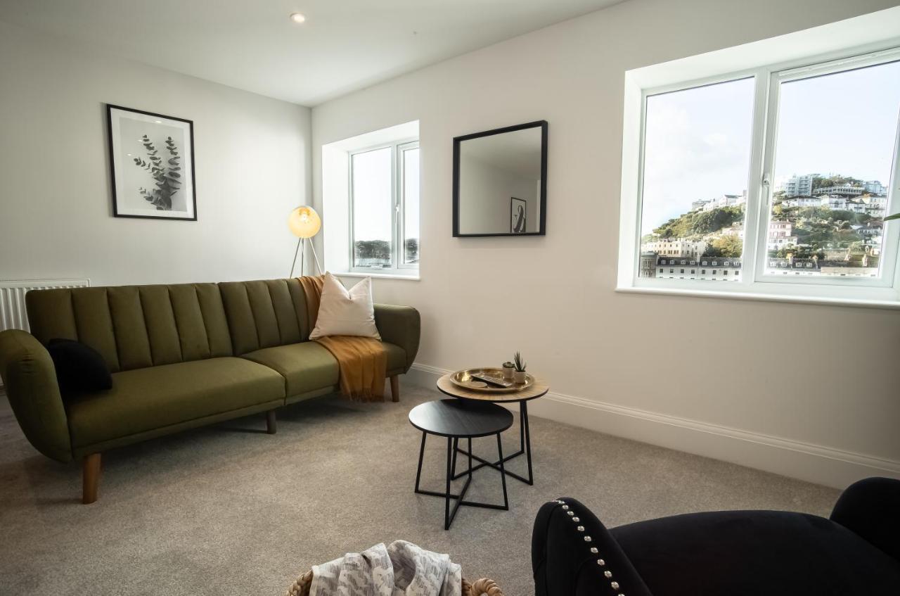 Boutique Apartments Torquay Overlooking Harbour - Near Babbacombe & Beach Eksteriør bilde